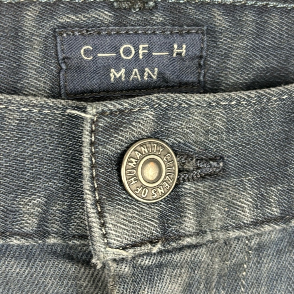 Citizens of Humanity COH Jeans Mens 33 Gage Slim Straight Blue Dark‎ Wash - Picture 3 of 16